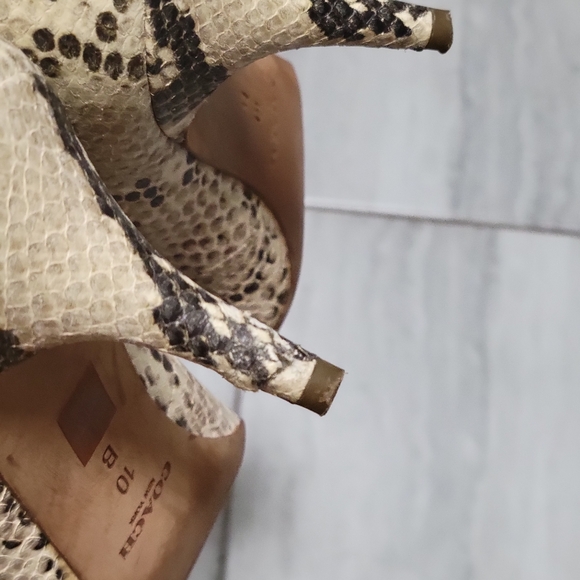 Coach Women's Coach New York High Heel Shoes Size 10 B - Picture 7 of 13